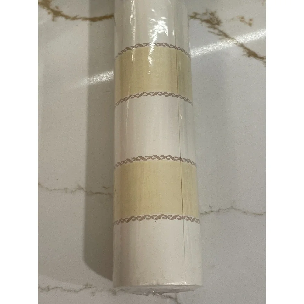 York Carey Lind Wallpaper‎ Yellow White Braid Classic FT5679 56 sq ft 10 m New